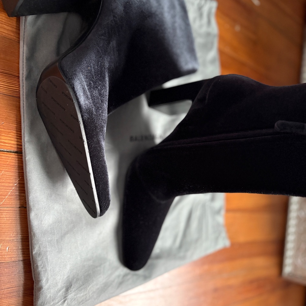 Balenciage Black Booties